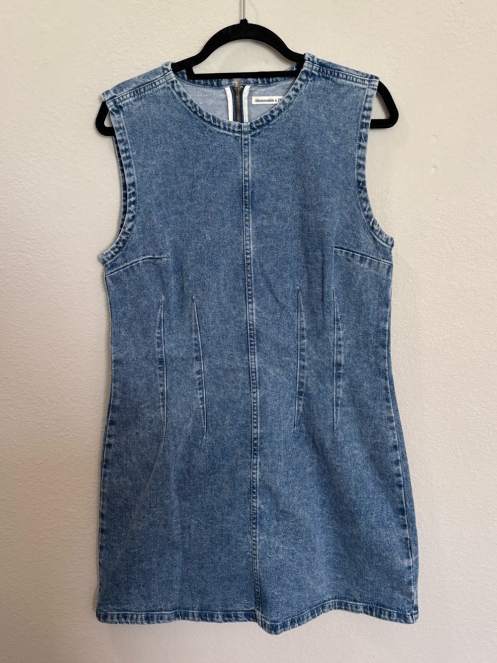 Abercrombie & Fitch Light Blue Denim Mini Dress